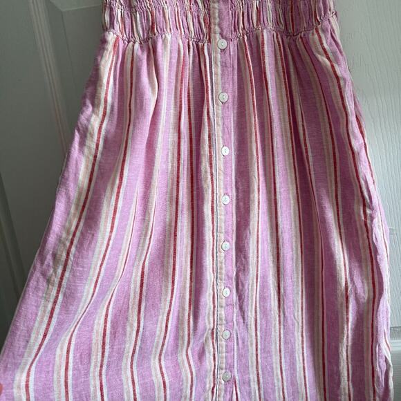 Universal Thread Midi Linen Dress Sz S - Picture 4 of 8